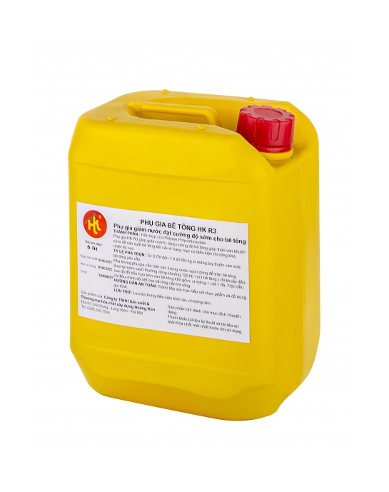 HK R3 -PHỤ GIA GIẢM NƯỚC VÀ THÚC ĐẨY SỰ PHÁT TRIỂN CƯỜNG ĐỘ SỚM